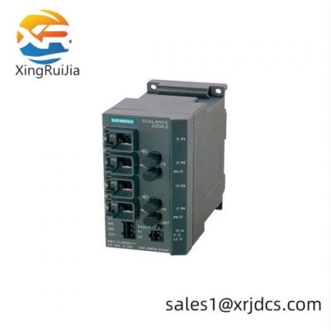 SIEMENS SCALANCE X204-2 IE Switch, High-Performance Industrial Networking