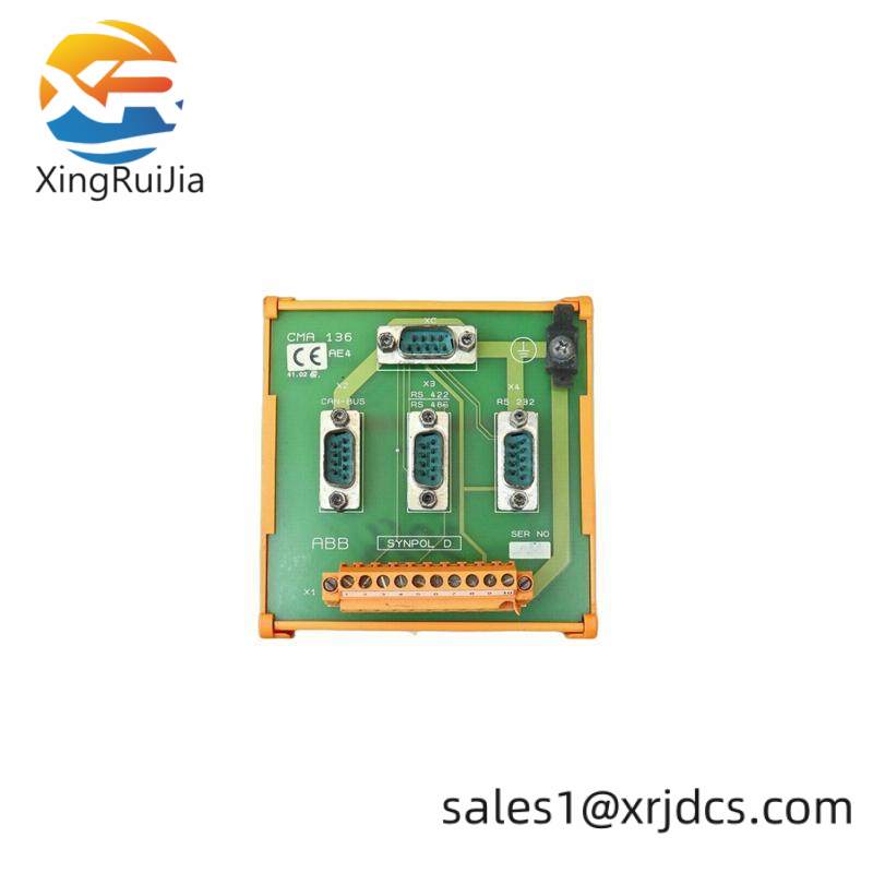 abb_cma136_3dde300416_generator_relay_terminal_board.jpg ABB CMA136 3DDE300416 Generator Relay Terminal Board