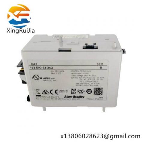 193-EIO-63-24D 193EIO6324D I/O Overload Control Module Relay