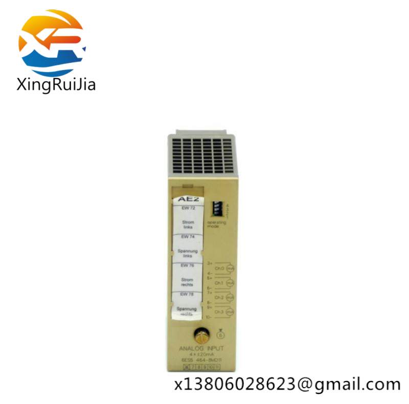6es5464-8mf21_siemens_analog_input_module.jpg SIEMENS 6ES5464-8MF21 Analog Input Module