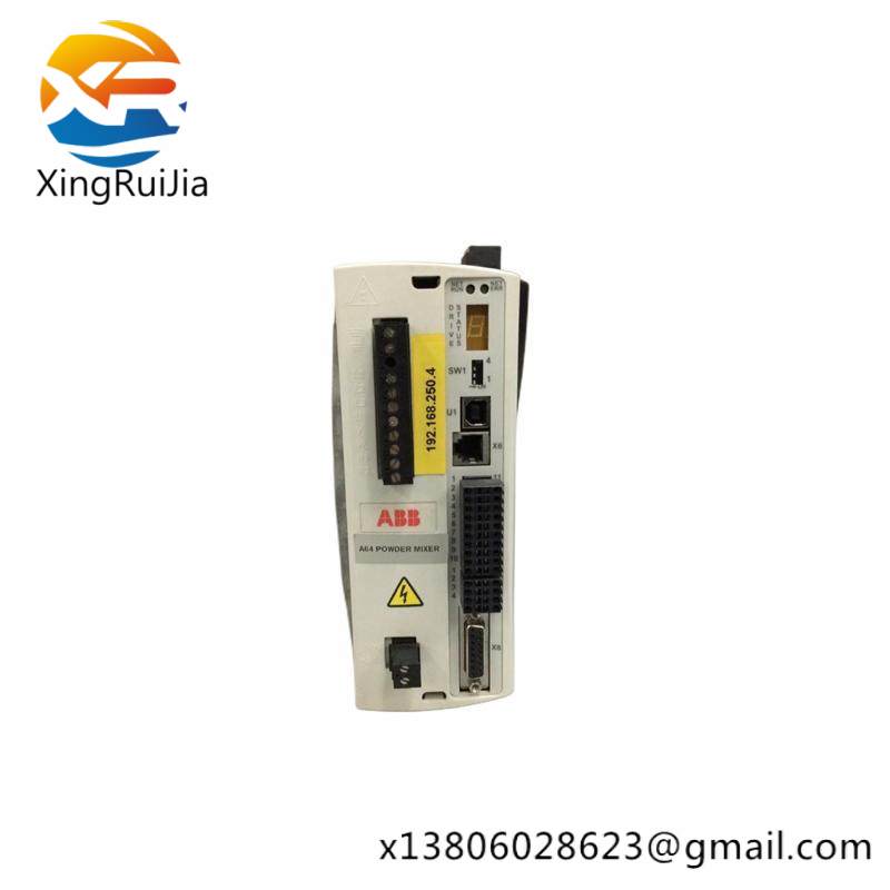 abb_3axd50000032633_e152a03eioa_ethercat_servo_drive.jpg ABB 3AXD50000032633 E152A03EIOA EtherCAT Servo drive