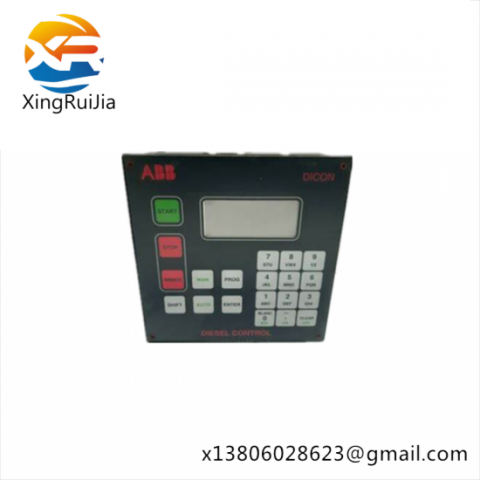 ABB CMA112 Diesel Control Display Panel