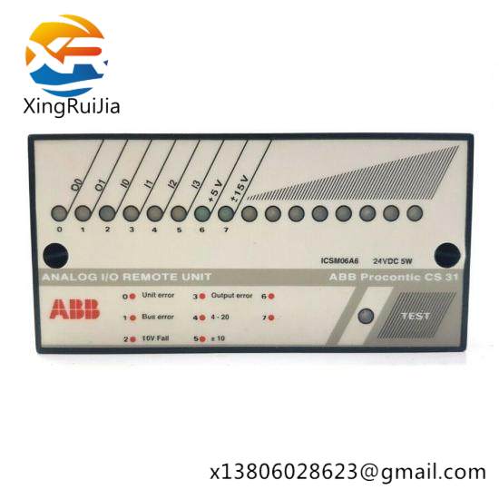 abb_icsm06a6_analog_i_o_remote_unit.jpg ABB ICSM06A6 Analog I/O Remote Unit