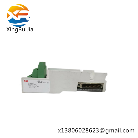 abb_itu805_hart_i_o_module_mounting_base.png ABB ITU805 HART I/O Module Mounting Base