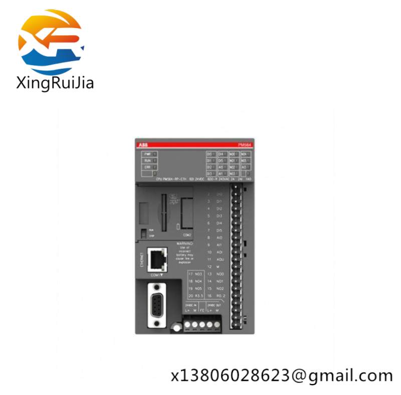 abb_pm564-tp-eth_1sap120900r0071_plc_cpu_module.jpg ABB PM564-TP-ETH 1SAP120900R0071 PLC CPU Module