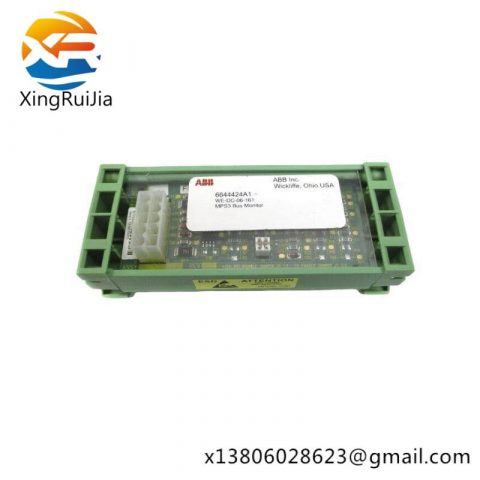 ABB WE-DC-06-161 6644424A1 Voltage Bus Monitor Assembly