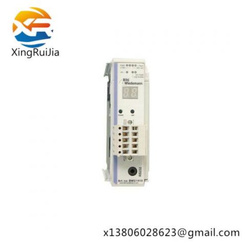 BIH2+WIEDERMANN BWU1840 BWU1416 AS-Interface Master/Scanner Module