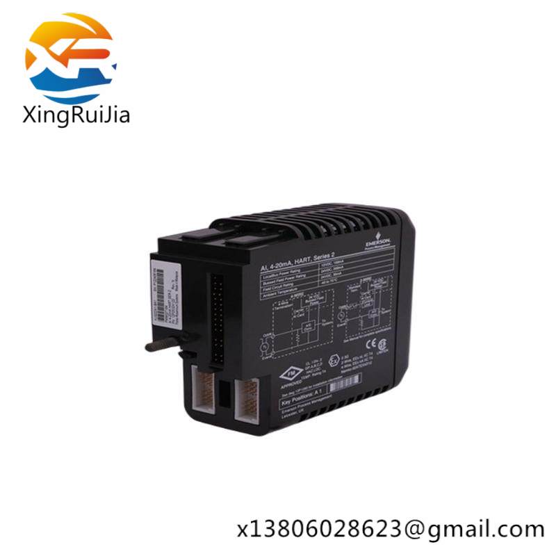 emerson_kj3002x1-ba1_12p0680x072_ve4003s2b2_analog_input_hart_module.jpg Emerson KJ3002X1-BA1 12P0680X072 VE4003S2B2 Analog Input HART Module