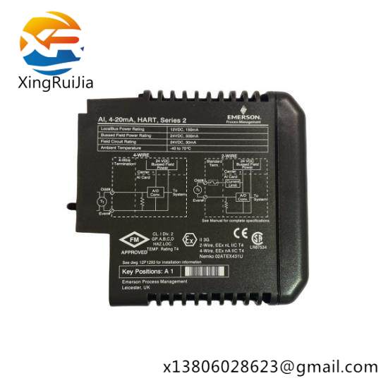 emerson_ve4003s2b2_deltav_analog_input_module.jpg Emerson VE4003S2B2 DeltaV Analog Input Module