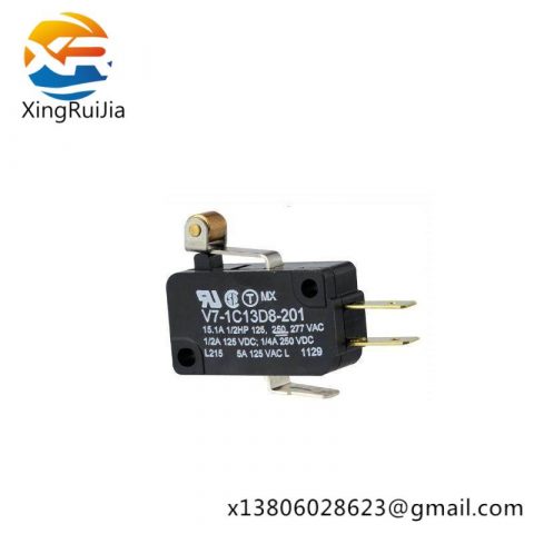 HONEYWELL V7-1C13D8-201 SPDT Roller Lever Microswitch 15 A, V7 Series
