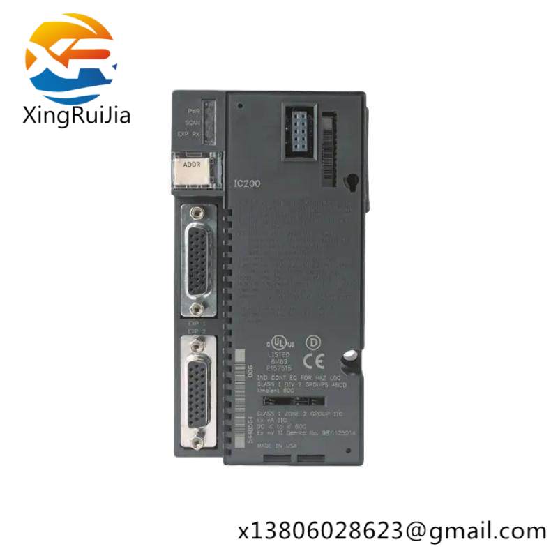 ic200etm001_ge_expansion_transmitter_module.jpg GE IC200ETM001 Expansion Transmitter Module