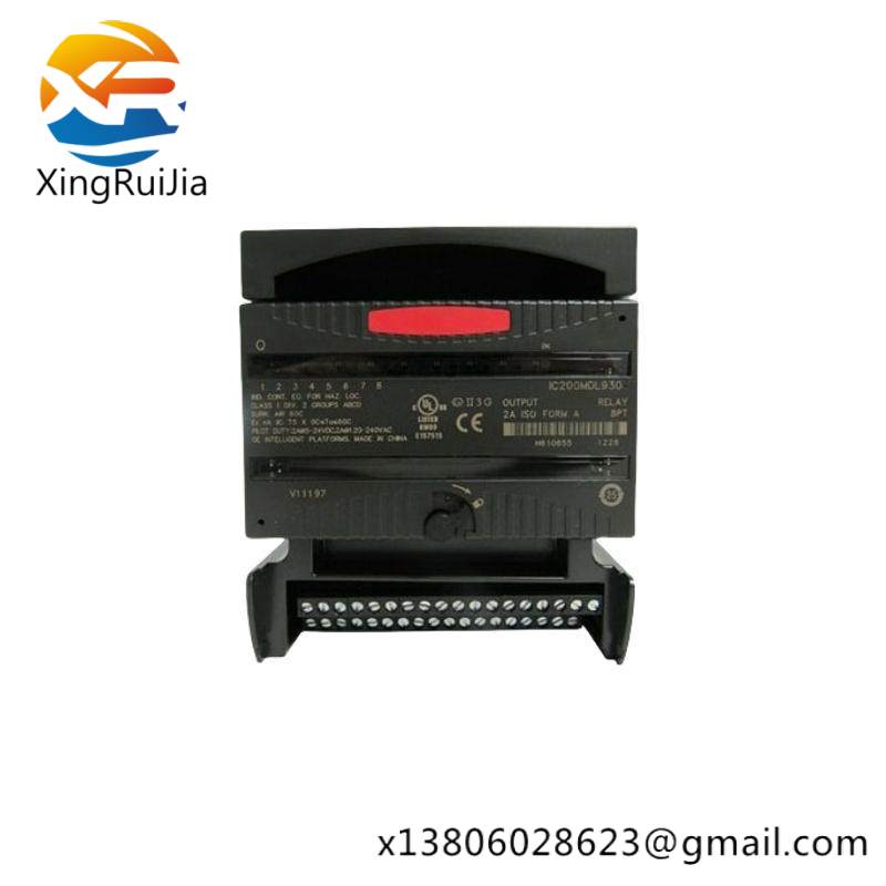 ic200mdl930_ge_output_relay_isolated_8pt.jpg GE IC200MDL930 OUTPUT RELAY ISOLATED 8PT