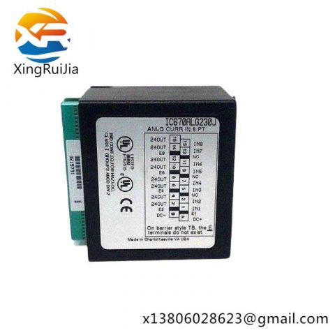 GE IC670ALG230 Analog Input Current 8 Channel Module