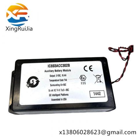 GE IC693ACC302B Auxiliary Smart Battery Module