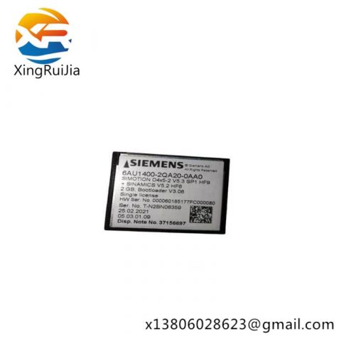 SIEMENS 6AU1400-2QA20-0AA0 Compact Flash Card