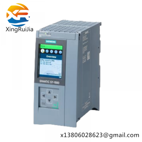 SIEMENS 6ES7515-2TN03-0AB0 central processing unit with 1.5 MB work memory.