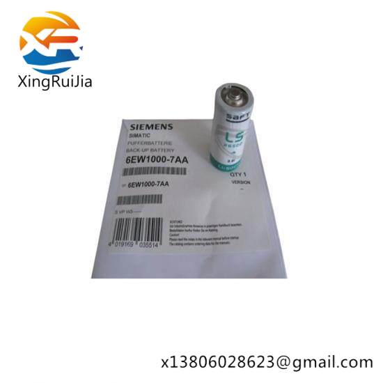 siemens_6ew1000-7aa_backup_battery_lithium_snr.jpg Siemens 6EW1000-7AA Backup battery Lithium SNR