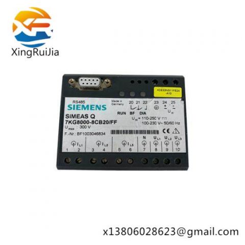 SIEMENS 7KG8000-8AB20/FF Ff Profibus Module