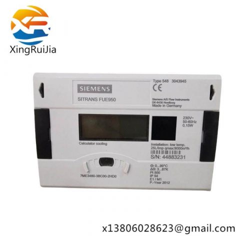 SIEMENS SITRANS FU E950 THERMAL ENERGY