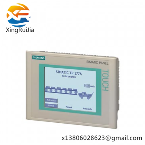 SIEMENS 6AV6642-0AA11-0AX1: Advanced Touch Panel for Industrial Control, 6"