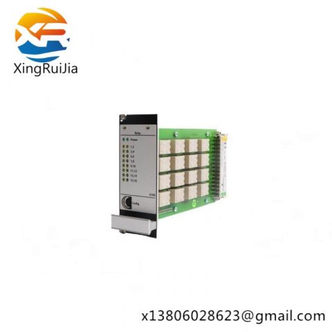 EMERSON A6740/10: 16-Channel Output Relay Module for Industrial Control Systems