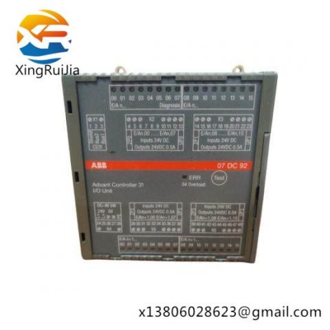 ABB 07DC92 GJR5252200R0101 - Industrial Digital Input/Output Module