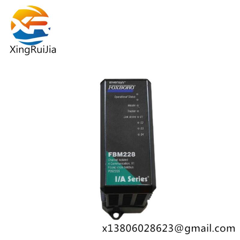 foxboro_fbm228_channel_isolated_h1_foundation_fieldbus.jpg FOXBORO 130FD-N System Module for Industrial Automation