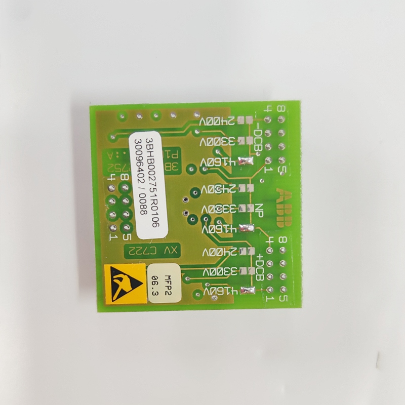 ABB 3BHB002751R0106. (3) ABB 3BHB002751R0106