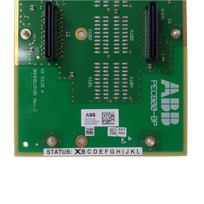 ABB XXD129A01 3BHE012436R0001 PEC800-BP -2 ABB XXD129A01