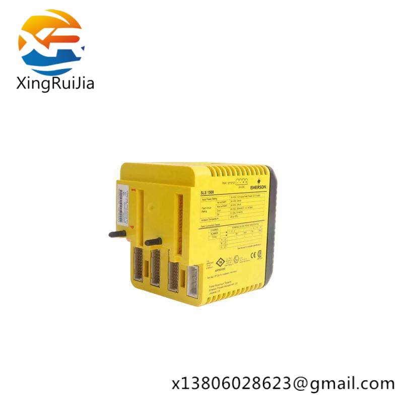emerson_kj2201x1-ba1_12p3162c092_sls1508_vs3202_logic_solver_module.jpg Emerson 8092-CC-028000IO Extension Cable, 2m 45 Degree Connector, Industrial Control